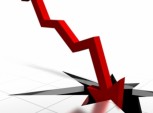 Queda na bolsa de valores