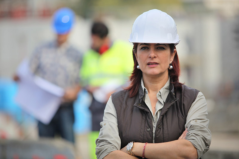 Mulheres e a construção civil