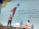 Bernardinho em palestra no Conarh 2015