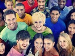 jovens estudantes